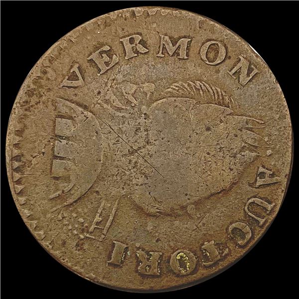 1787 Vermont Coin NICELY CIRCULATED