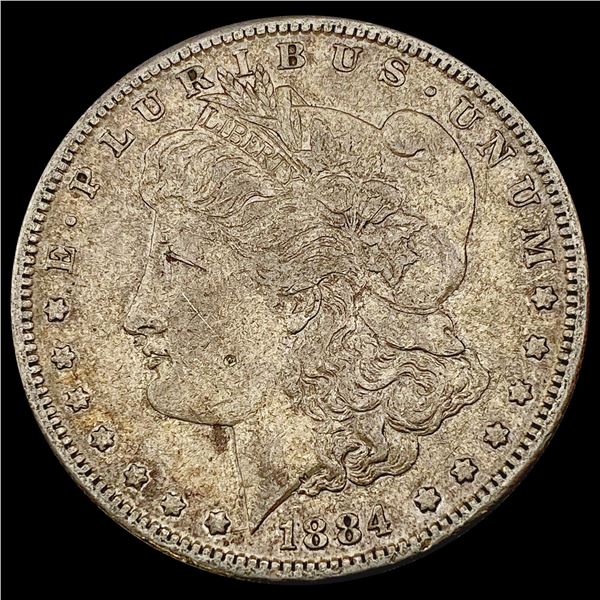1884-S Morgan Silver Dollar NEARLY UNCIRCULATED