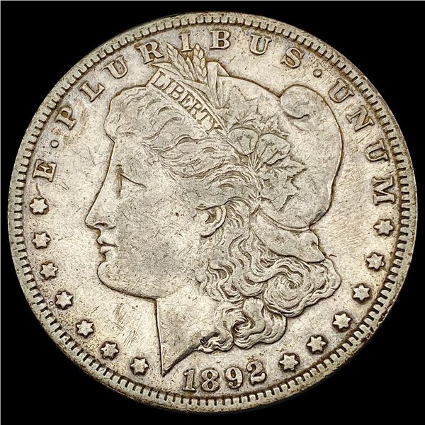 1892-S Morgan Silver Dollar NEARLY UNCIRCULATED