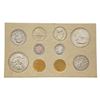 Image 2 : 1956 U.S. Mint Set [18 Coins 1C-50C]