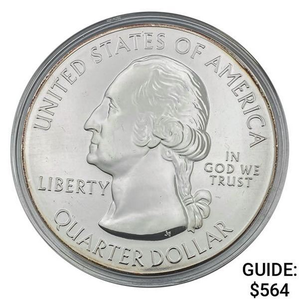 2018 5oz Silver 25C - Voyageurs Minnesota