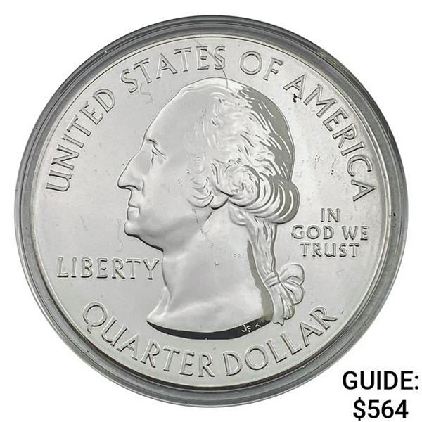 2017 5oz Silver 25C - Ozark Riverways