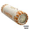 Image 1 : [40]1963 Washington Silver Quarter UNC Bank Roll
