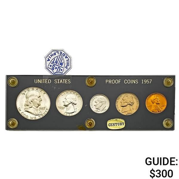 1957 U.S. Proof Set [1C-50C]