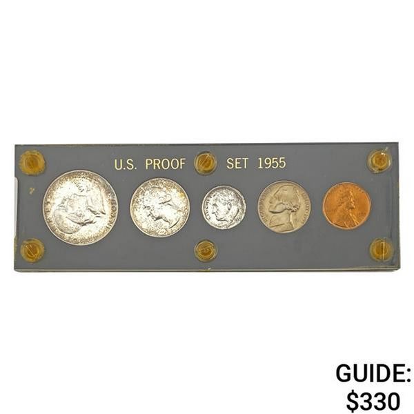 1955 US Proof Set [5 Coins]