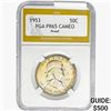 1953 Franklin Half Dollar PGA PR65 CAMEO