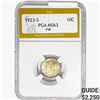 Image 1 : 1923-S Mercury Silver Dime PGA MS63 FSB