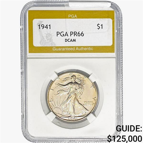 1941 Walking Liberty Half Dollar PGA PR66 DCAM