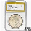 Image 1 : 1921-D Morgan Silver Dollar PGA MS63 VAM-1P
