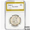 Image 1 : 1848-O Seated Liberty Half Dollar PGA MS64