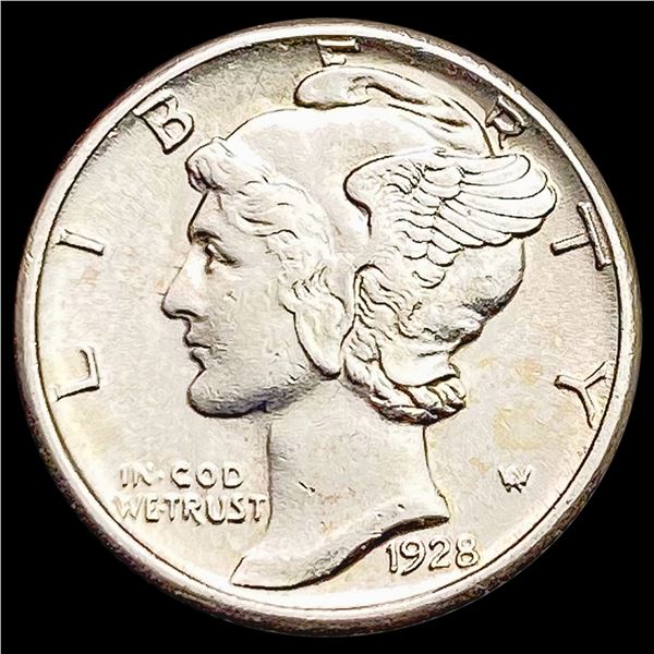 1928-S Mercury Dime CLOSELY UNCIRCULATED