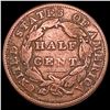 Image 2 : 1834 Classic Head Half Cent NICELY CIRCULATED