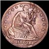 Image 1 : 1863-S Seated Liberty Half Dollar ABOUT UNCIRCULATED