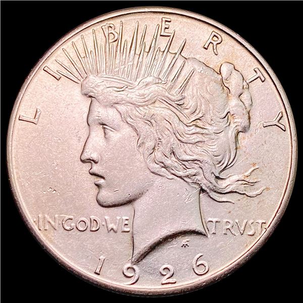 1926-S Silver Peace Dollar CLOSELY UNCIRCULATED