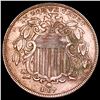 Image 1 : 1867 Shield Nickel NEARLY UNCIRCULATED