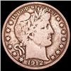 Image 1 : 1912 Barber Half Dollar NICELY CIRCULATED