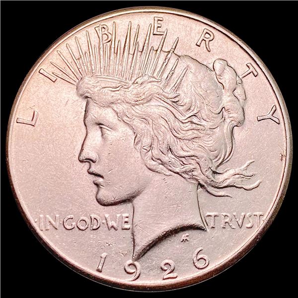 1926-S Silver Peace Dollar CLOSELY UNCIRCULATED