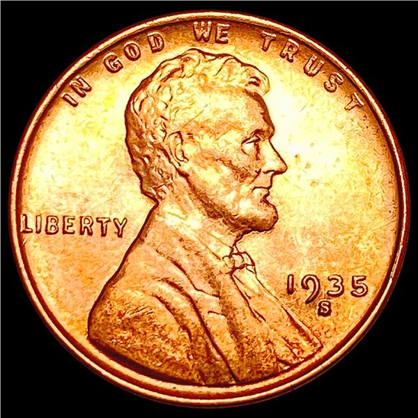 1935-S Wheat Cent UNCIRCULATED
