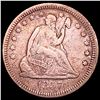 Image 1 : 1857 Seated Liberty Quarter LIGHTLY CIRCULATED