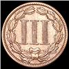 Image 2 : 1882 Nickel Three Cent ABOUT UNCIRCULATED