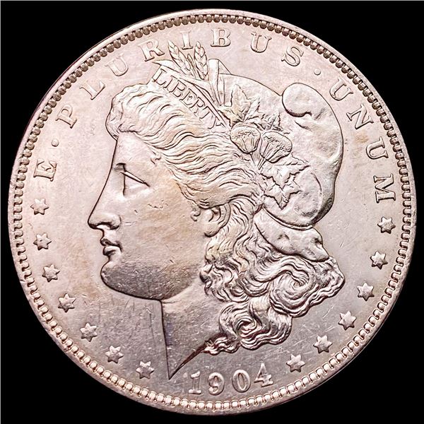 1904 Morgan Silver Dollar CLOSELY UNCIRCULATED