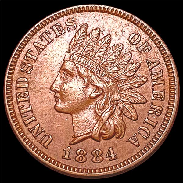 1884 Indian Head Cent CLOSELY UNCIRCULATED