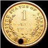 Image 2 : 1849 Rare Gold Dollar HIGH GRADE