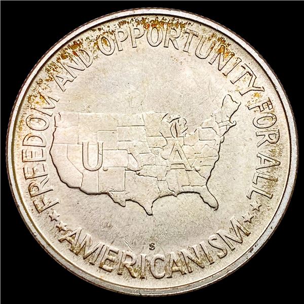 1951-S Wash-Carv Half Dollar CHOICE BU