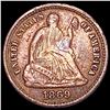 Image 1 : 1869-S Seated Liberty Half Dime ABOUT UNCIRCULATED