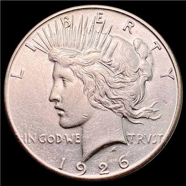 1926-S Silver Peace Dollar CLOSELY UNCIRCULATED