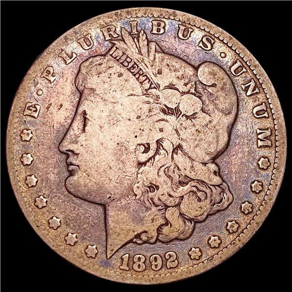 1892-CC Morgan Silver Dollar NICELY CIRCULATED