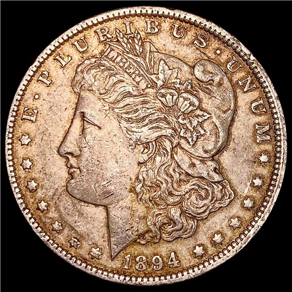 1894-O Morgan Silver Dollar NEARLY UNCIRCULATED