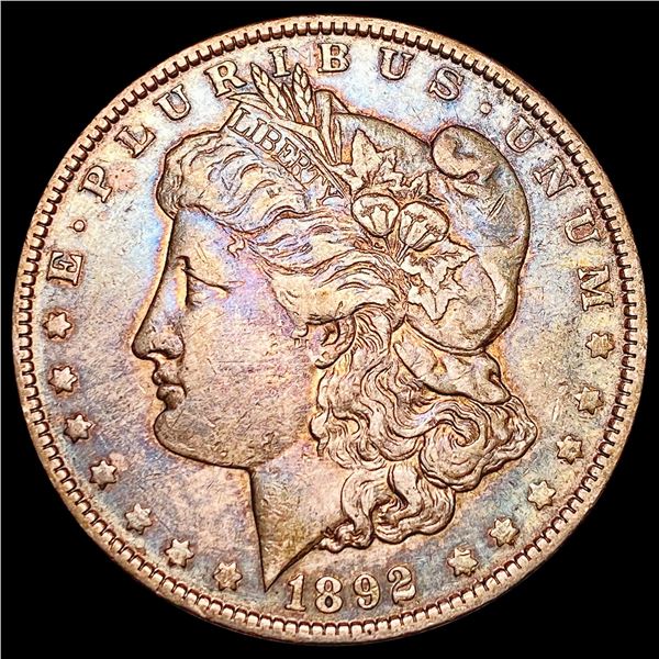 1892-O Morgan Silver Dollar NEARLY UNCIRCULATED