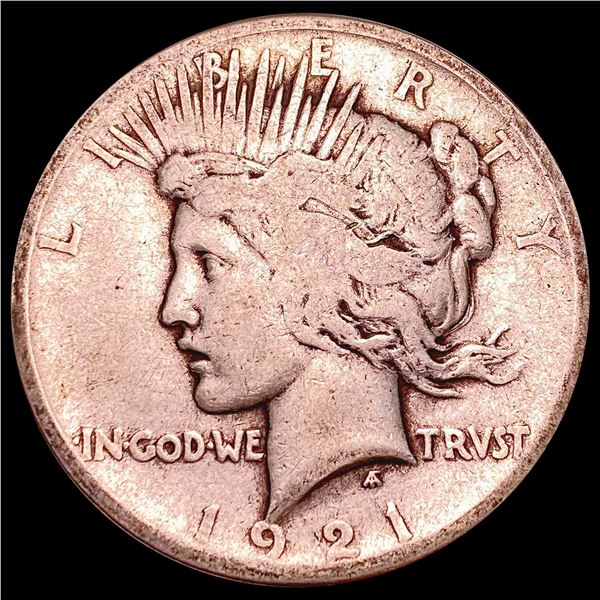 1921 Silver Peace Dollar NICELY CIRCULATED