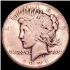 Image 1 : 1921 Silver Peace Dollar NICELY CIRCULATED