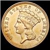 Image 1 : 1854 $3 Gold Piece CLOSELY UNCIRCULATED