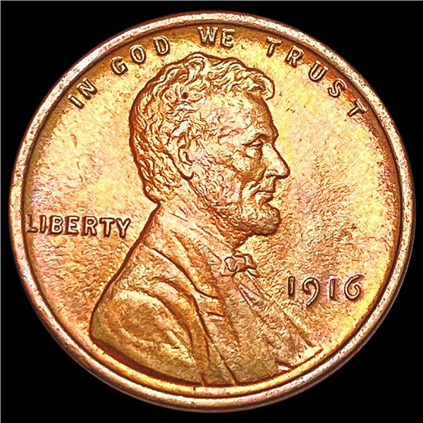 1916 Wheat Cent CLOSELY UNCIRCULATED