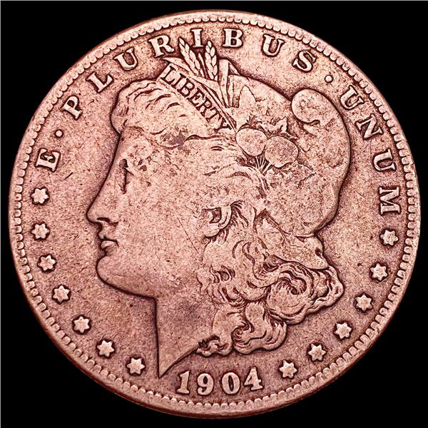 1904-S Morgan Silver Dollar NICELY CIRCULATED