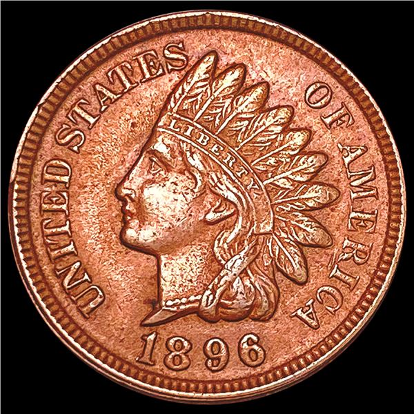 1896 Indian Head Cent CLOSELY UNCIRCULATED