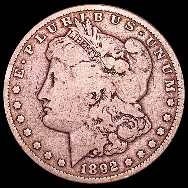 1892-S Morgan Silver Dollar NICELY CIRCULATED