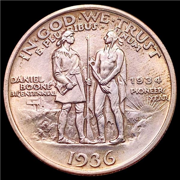 1936 Boone Half Dollar UNCIRCULATED
