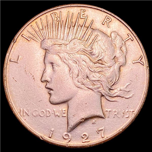 1927-S Silver Peace Dollar NEARLY UNCIRCULATED