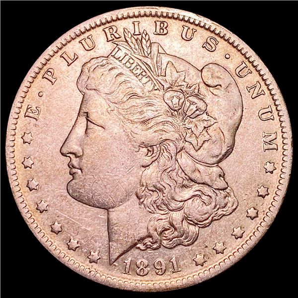 1891-O Morgan Silver Dollar CLOSELY UNCIRCULATED