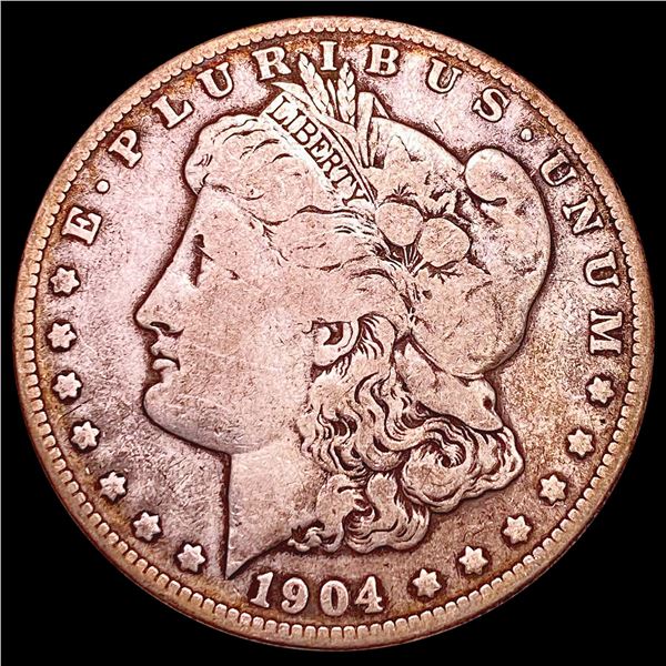 1904-s Morgan Silver Dollar NICELY CIRCULATED