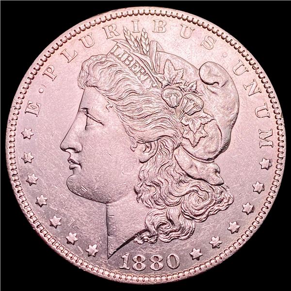 1880-o Morgan Silver Dollar CLOSELY UNCIRCULATED