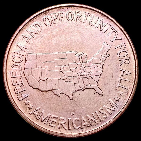 1951-D Wash-Carv Half Dollar NEARLY UNCIRCULATED