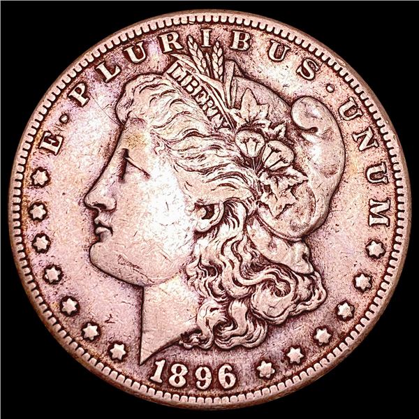 1896-S Morgan Silver Dollar LIGHTLY CIRCULATED