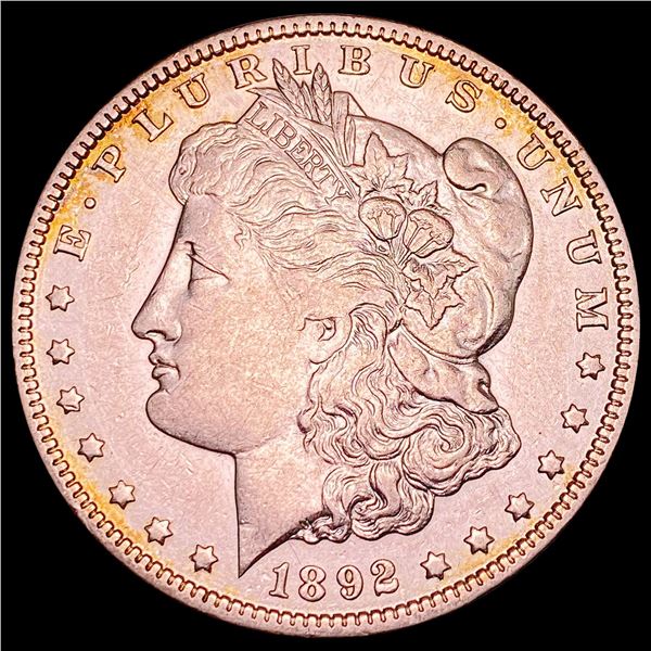 1892-O Morgan Silver Dollar NEARLY UNCIRCULATED