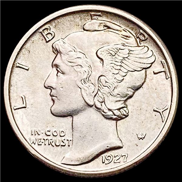 1927 Mercury Dime CLOSELY UNCIRCULATED