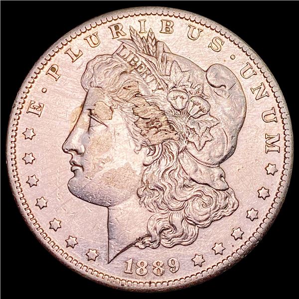 1889-S Morgan Silver Dollar CLOSELY UNCIRCULATED